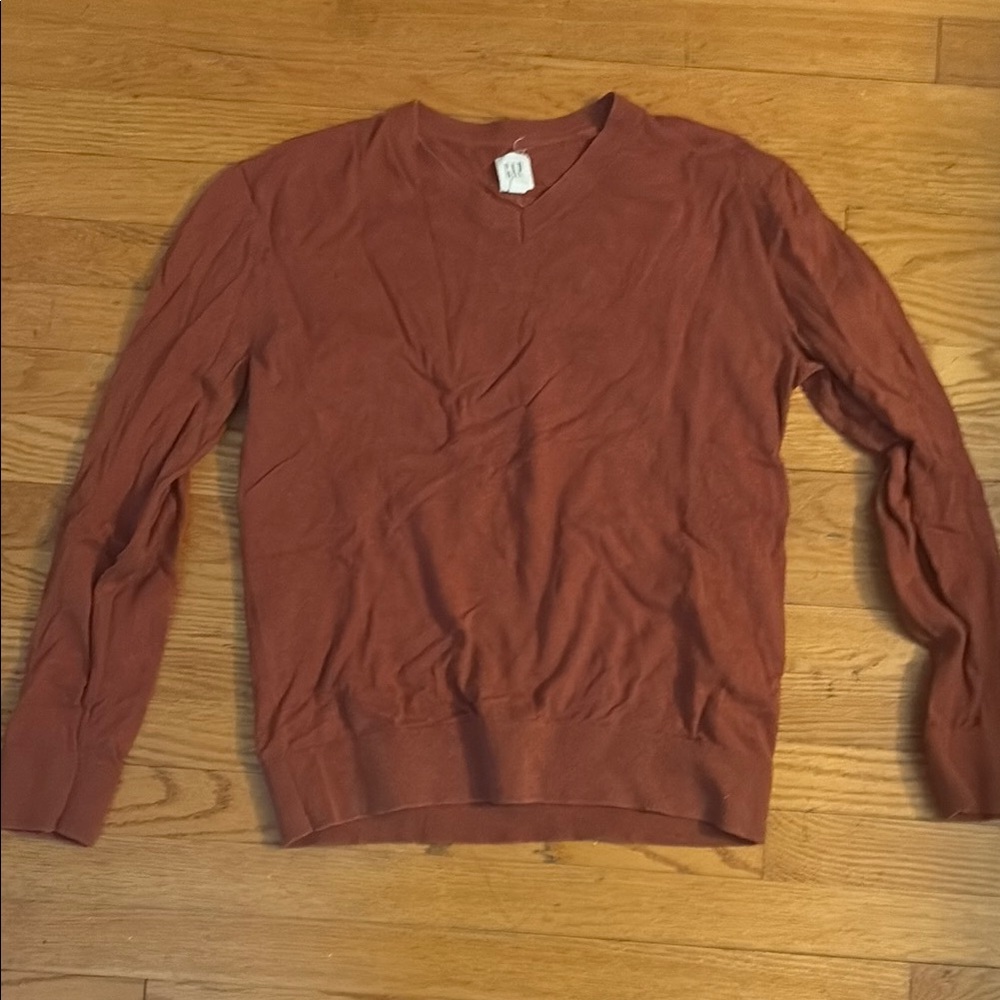Men's Rust Sweater